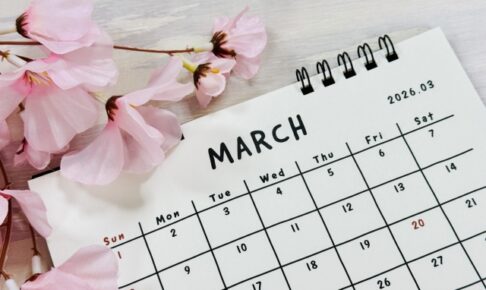 3月カレンダー