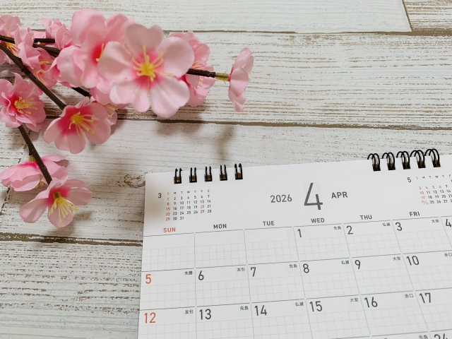 4月カレンダー